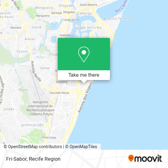 Fri-Sabor map