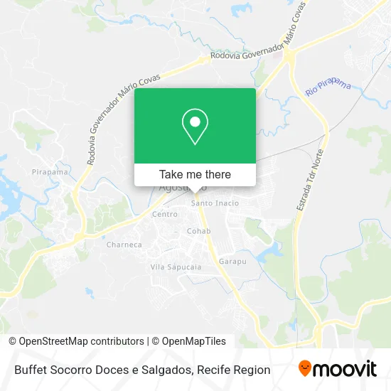 Buffet Socorro Doces e Salgados map