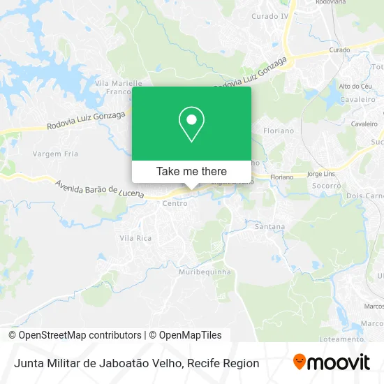 Junta Militar de Jaboatão Velho map