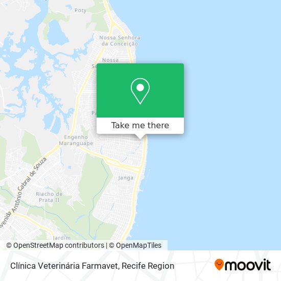 Clínica Veterinária Farmavet map