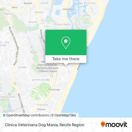 Clinica Veterinaria Dog Mania map
