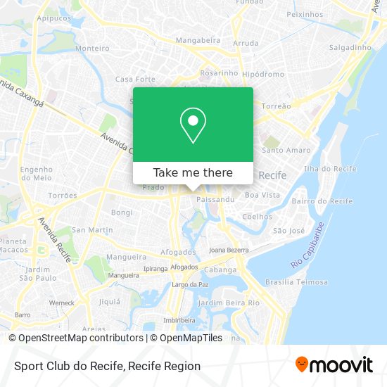 Sport Club do Recife map