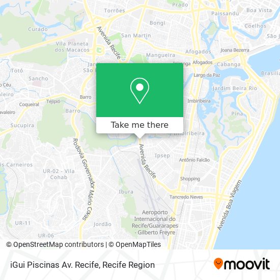 iGui Piscinas Av. Recife map