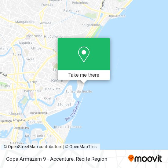 Copa Armazém 9 - Accenture map