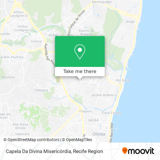 Capela Da Divina Misericórdia map