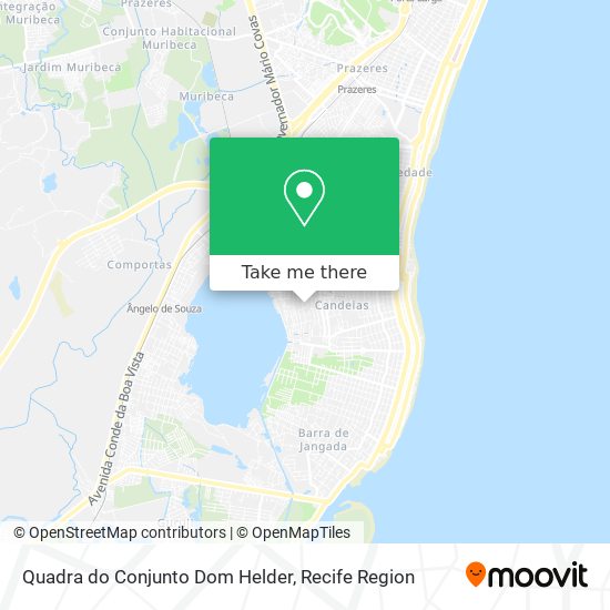 Quadra do Conjunto Dom Helder map