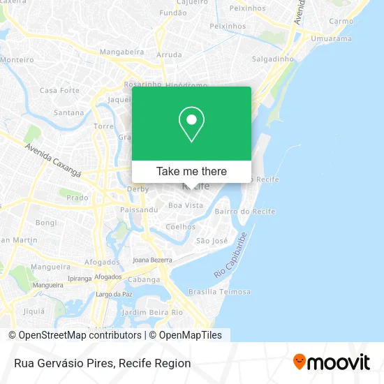 Rua Gervásio Pires map