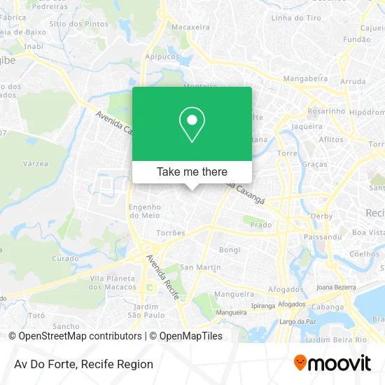 Av Do Forte map