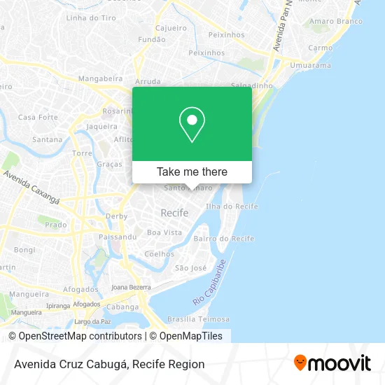 Avenida Cruz Cabugá map