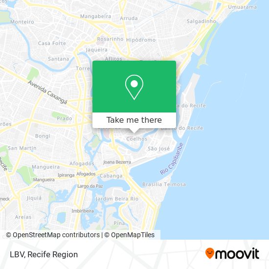 LBV map