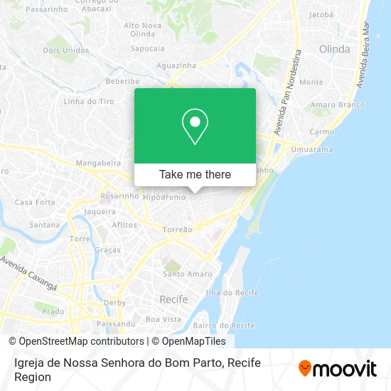 Igreja de Nossa Senhora do Bom Parto map