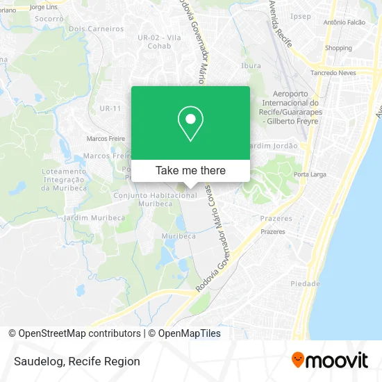 Saudelog map