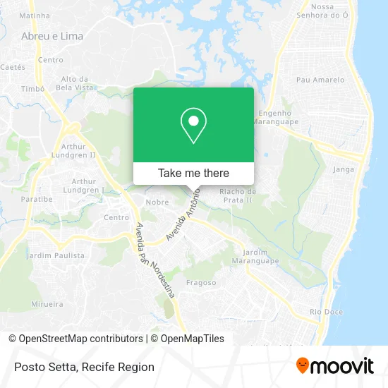 Posto Setta map
