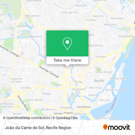 João da Carne de Sol map