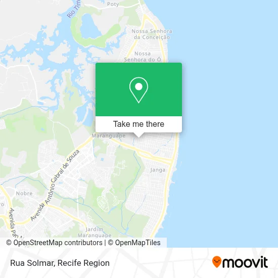 Rua Solmar map
