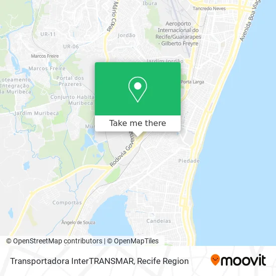 Transportadora InterTRANSMAR map