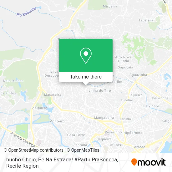 bucho Cheio, Pé Na Estrada! #PartiuPraSoneca map