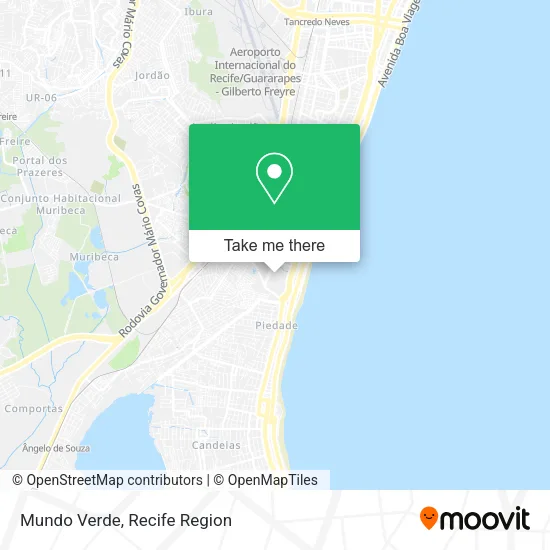 Mundo Verde map