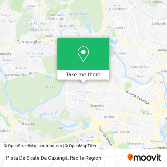 Pista De Skate Da Caxangá map