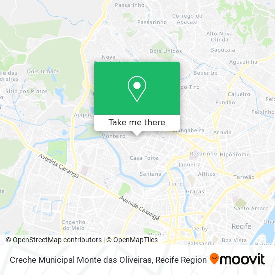 Creche Municipal Monte das Oliveiras map