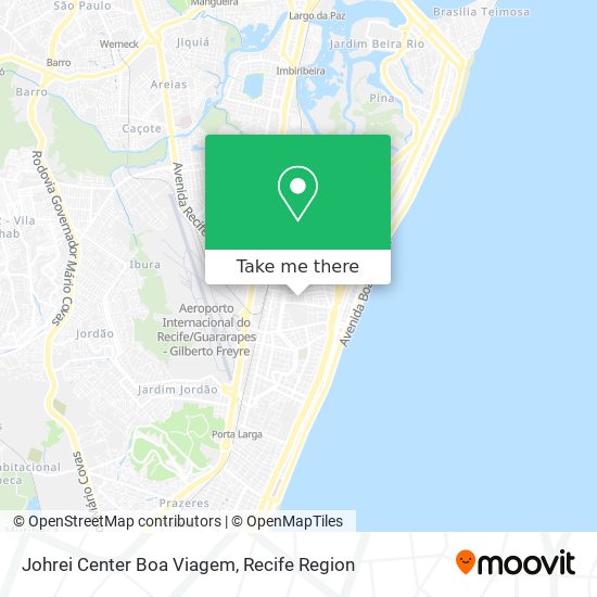 Johrei Center Boa Viagem map