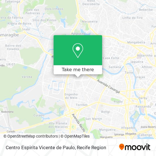 Centro Espirita Vicente de Paulo map
