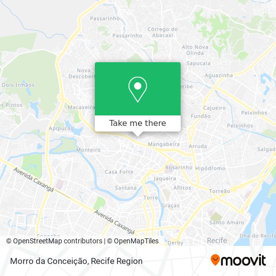 Morro da Conceição map