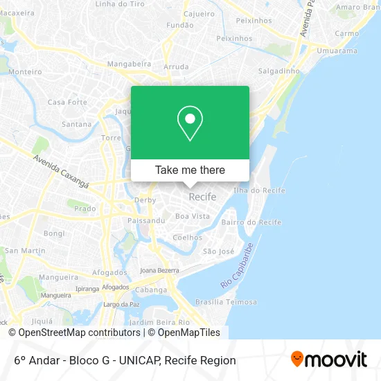 6º Andar - Bloco G - UNICAP map