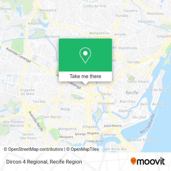 Dircon 4 Regional map