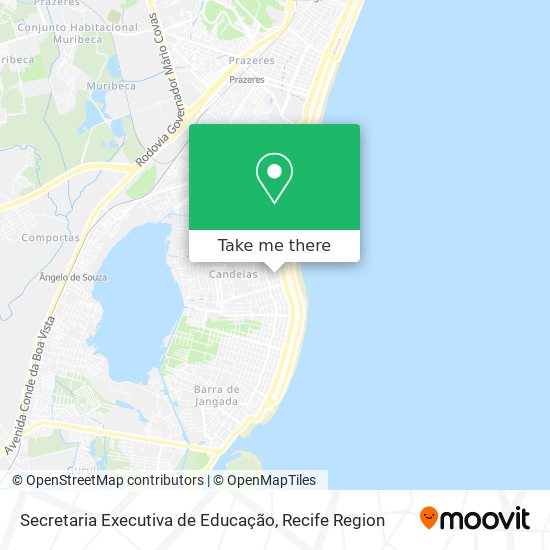Secretaria Executiva de Educação map
