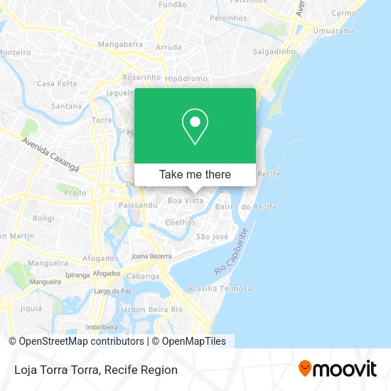 Loja Torra Torra map