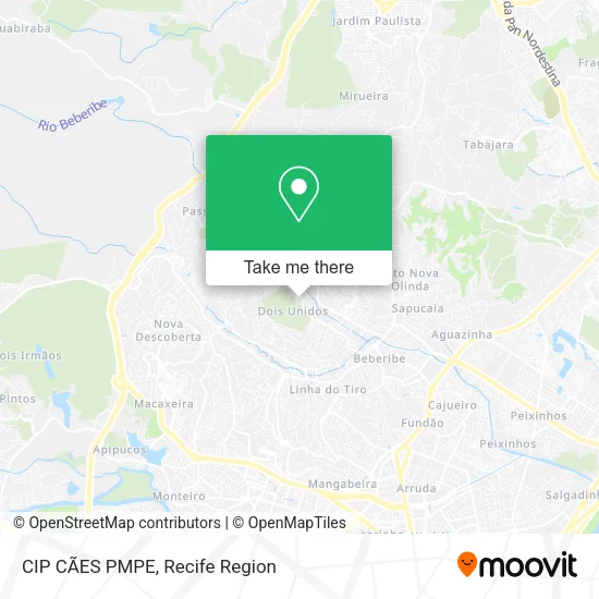 CIP CÃES PMPE map