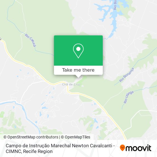 Campo de Instrução Marechal Newton Cavalcanti - CIMNC map