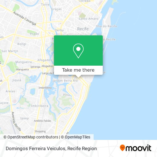 Domingos Ferreira Veiculos map