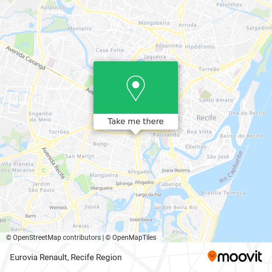 Eurovia Renault map