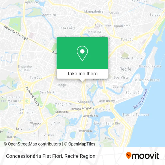 Concessionária Fiat Fiori map