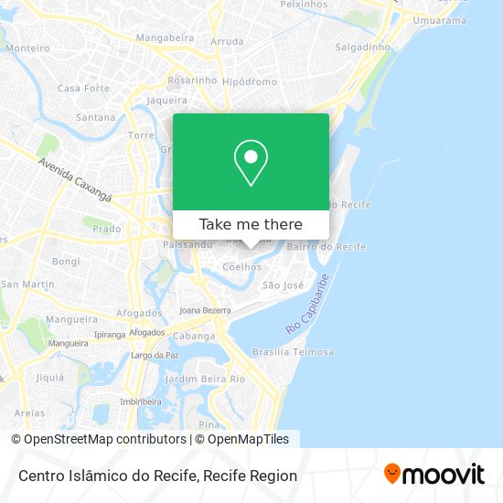 Centro Islâmico do Recife map