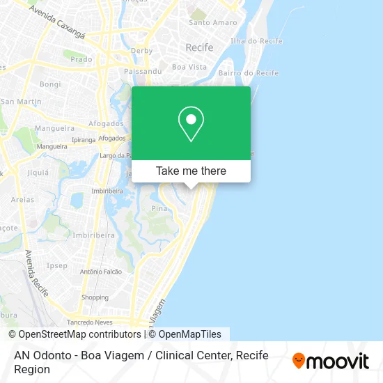 AN Odonto - Boa Viagem / Clinical Center map