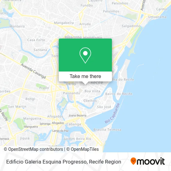 Edificio Galeria Esquina Progresso map