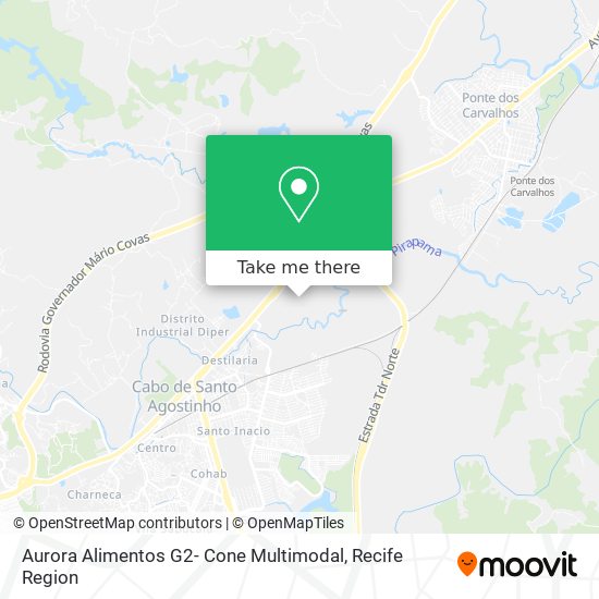 Aurora Alimentos G2- Cone Multimodal map