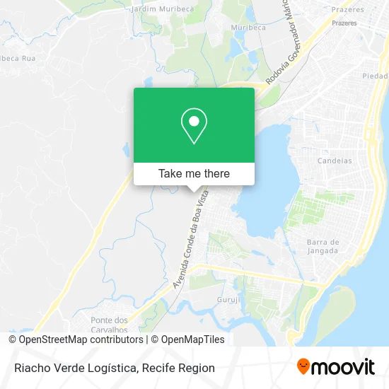 Riacho Verde Logística map