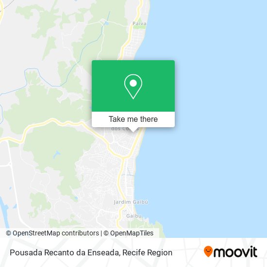 Pousada Recanto da Enseada map