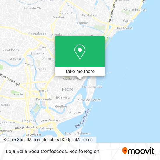 Loja Bella Seda Confecções map