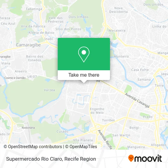 Supermercado Rio Claro map