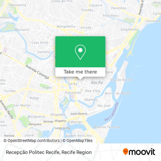 Recepção Politec Recife map