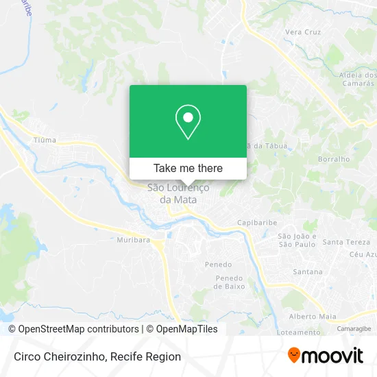 Circo Cheirozinho map