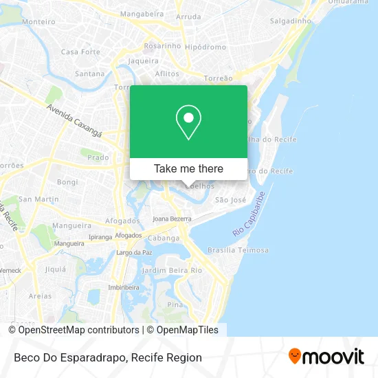 Beco Do Esparadrapo map