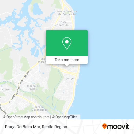 Praça Do Beira Mar map