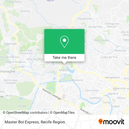 Master Boi Express map