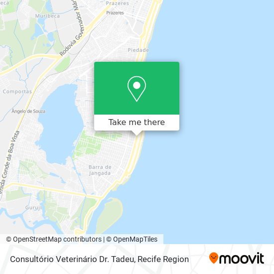 Consultório Veterinário Dr. Tadeu map
